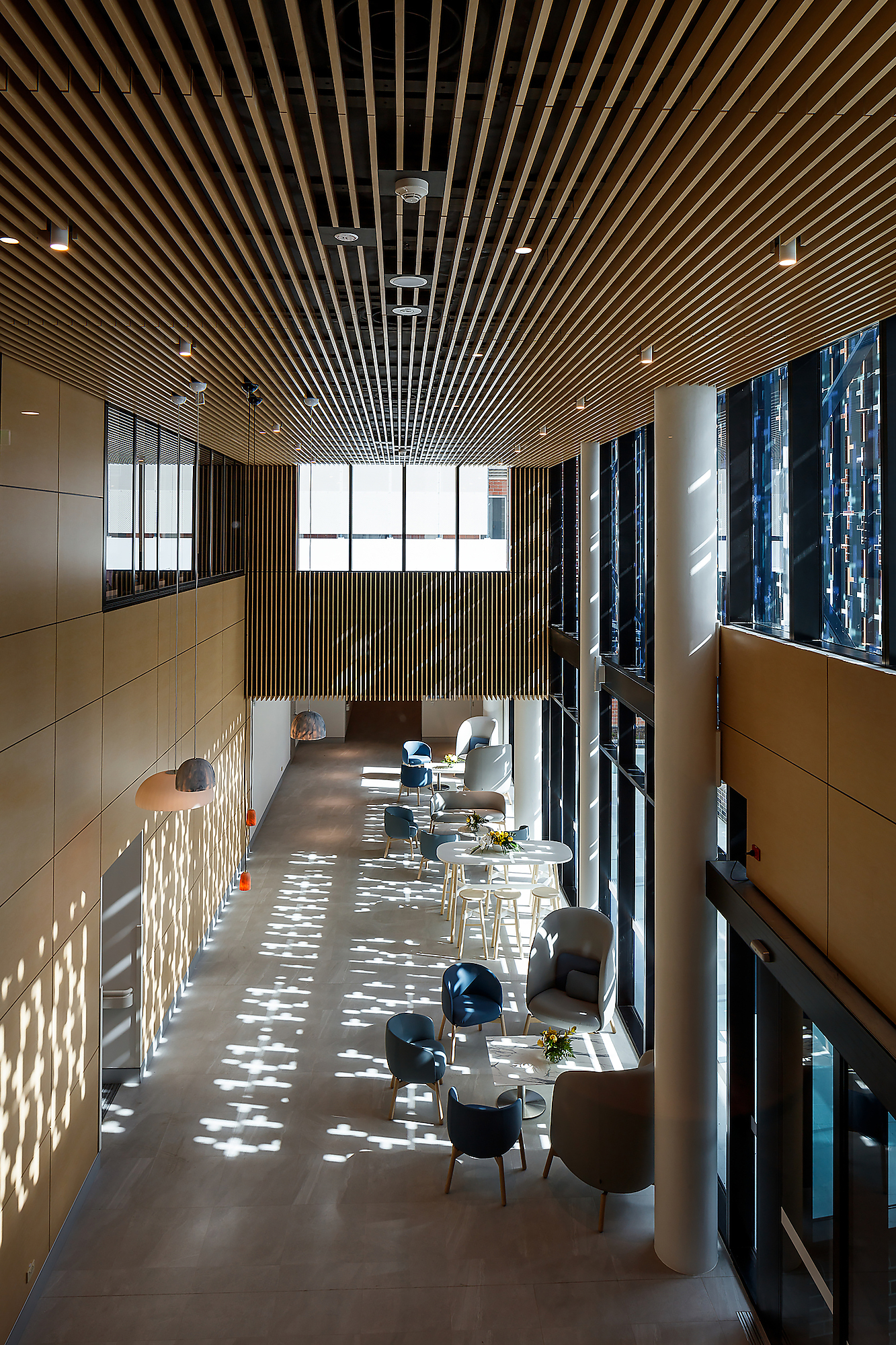 Interior photograph of The Mercy Centre, Mater Private Hospital Townsville by Andrew Rankin